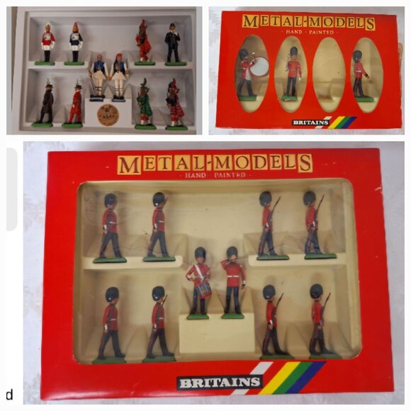 Britain | Toys | 24 Pc Britain Metal Models 807 All The Queens Men 720 ...